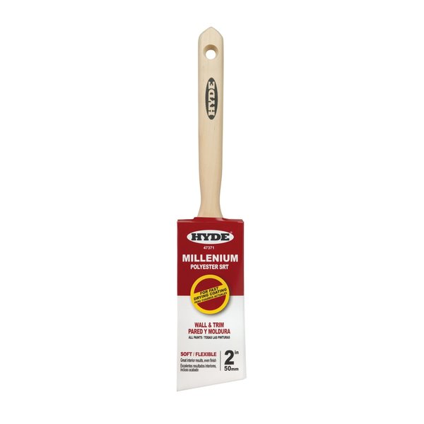 Hyde 2" Angled Sash Brush Paint brush, Wood Handle 47371