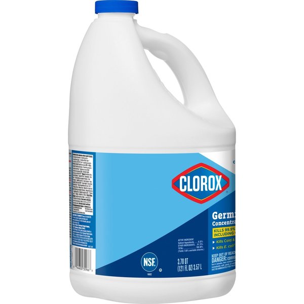 CLOROX HEALTHCARE, Jug, 128 oz Container Size, Bleach Germicidal Cleaner -  6VDE7