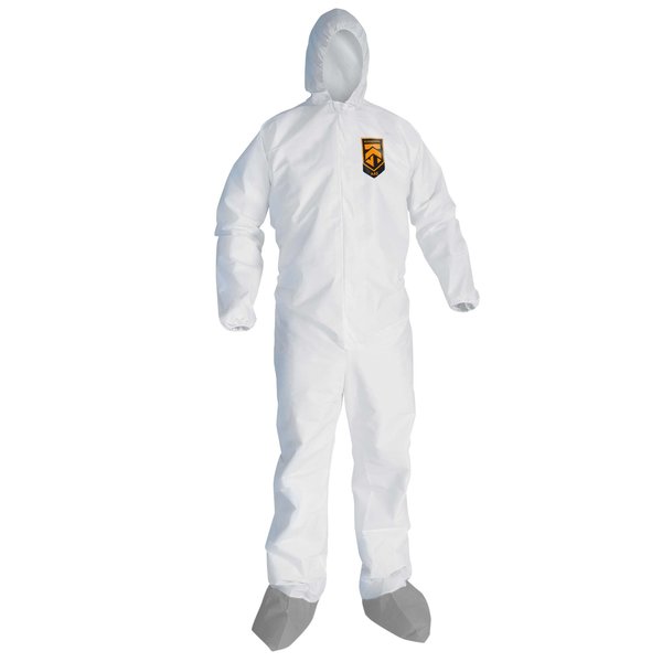 Kleenguard Liquid/Particle Hooded Coverall, 1 48977