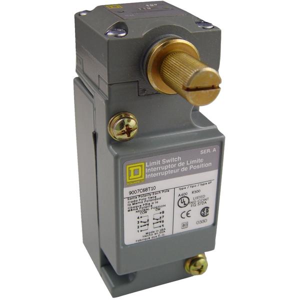 Telemecanique Sensors Limit Switch, 2(NC-NO); Form Z, 10A @ 600V AC 9007C68T10Y247