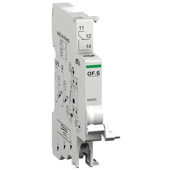 Square D Auxiliary Switch, 6A, 240V AC 26923
