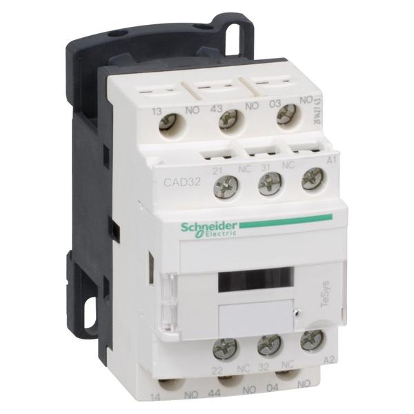 Schneider Electric TeSys Deca control relay - 3 NO + 2 NC - <= 690 V - 220 V AC standard coil CAD326M7