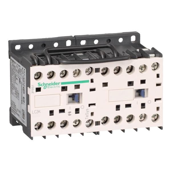 Schneider Electric IEC Magnetic Contactor, 3 Poles, 120 V AC, 12 A LC2K1210G7