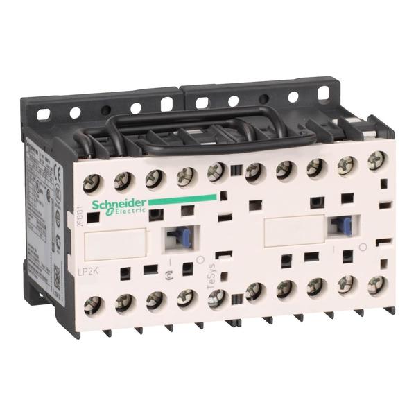 Schneider Electric IEC Magnetic Contactor, 3 Poles, 24 V DC, 6 A LP2K0601BD3