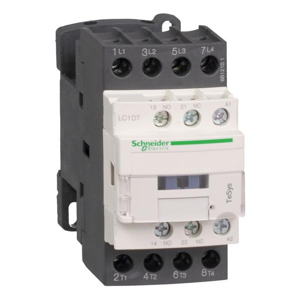 Schneider Electric IEC Magnetic Contactor, 4 Poles, 24 V AC, 20 A LC1DT20B7