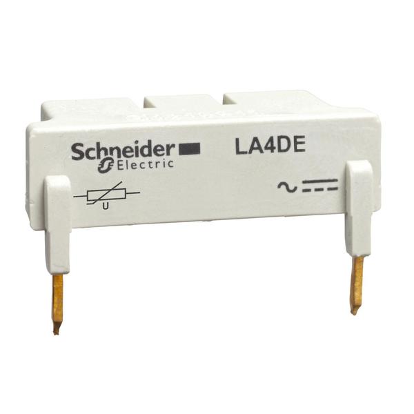 Schneider Electric Suppressor module, TeSys Deca, varistor, 24 to 48VAC LA4DE2E