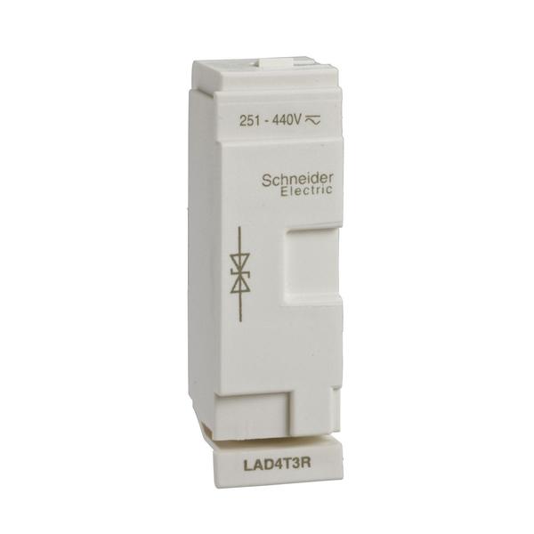 Schneider Electric TeSys Deca - suppressor module - varistor - 50...127 V AC/DC LAD4V3G