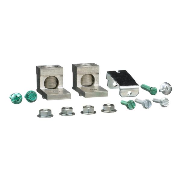 Square D Load center accessory, QO/Homeline, main lug kit, 150A to 225A, AWG 6-300 kcmil, field installable QOL225