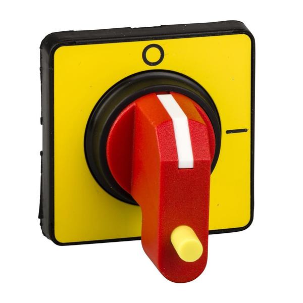 Square D 45Mm X 45Mm Red+Yellow Oper4 Hole Mtg KCE1YZ