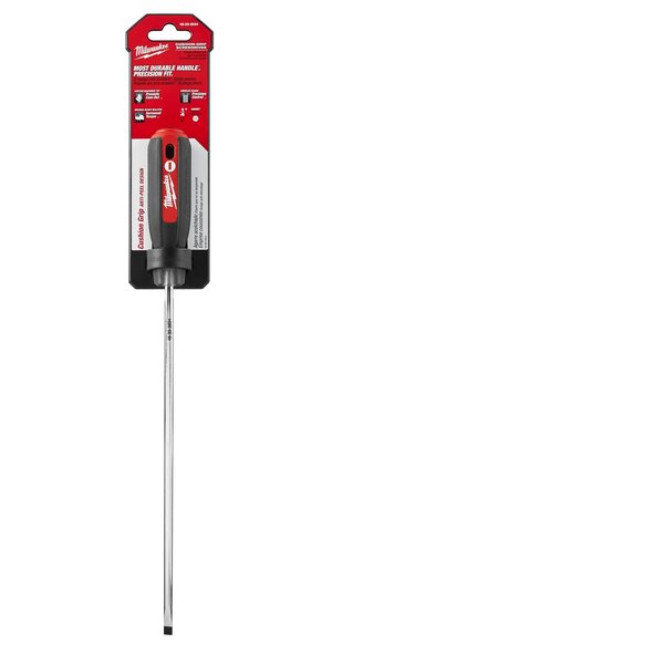 Milwaukee Tool 1/4" Cabinet - 10" Cushion Grip Screwdriver 48-22-2834