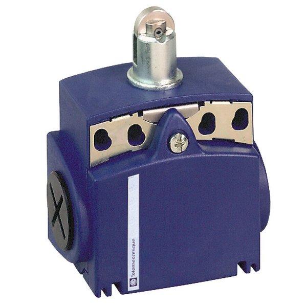 Telemecanique Sensors Limit switch, Plunger, Roller, 1NC/1NO, Actuator Location: Top XCKT2102P16