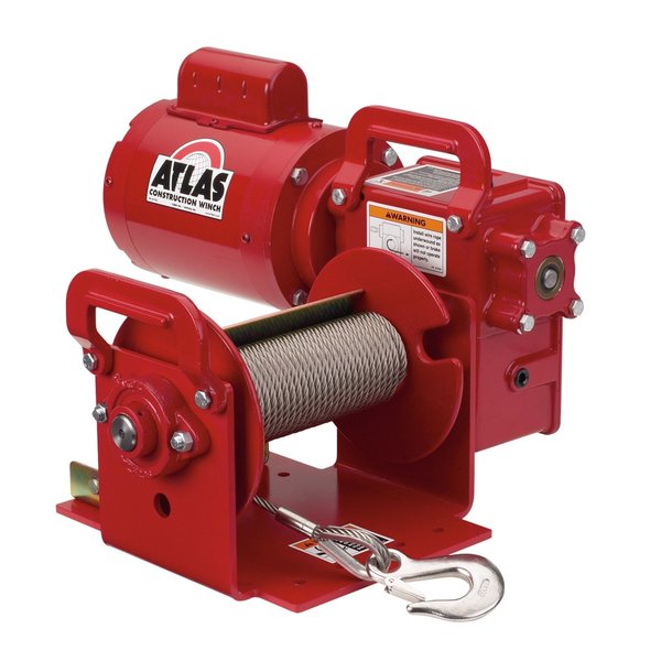 Thern High Speed Electric Winch, 800Lb, 1HP, W 4WP2D8-800-26-D/E