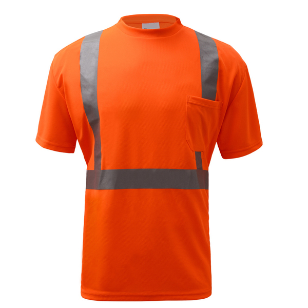 Gss Safety Moisture Wicking Short Sleeve Safety T-S 5501-5XL