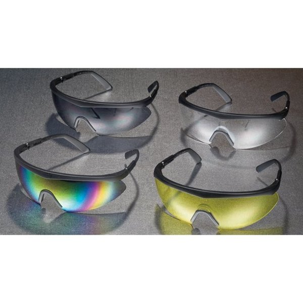 Mutual Industries Safety Glasses, Mirror Shark 50066