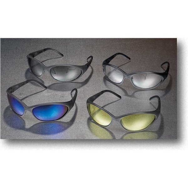 Mutual Industries Dolphin Glasses, Amber (Pack of 12) 50083