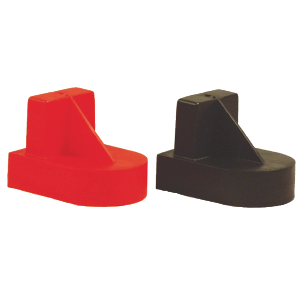 Quickcable Lawn/Garden Post Cap, Red, PK50 501031-050