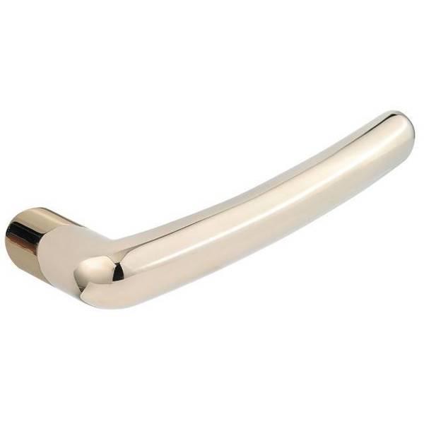 Baldwin Estate Lever Lifetime Bright Nickel Door Levers Lifetime Bright Nickel 5165 5165.055.MR