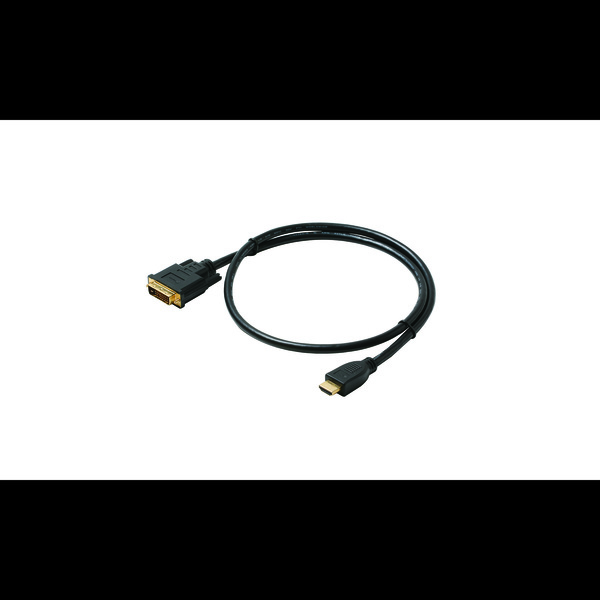 Steren DVI-D to HDMI Cable Gold, 10ft 516-910BK