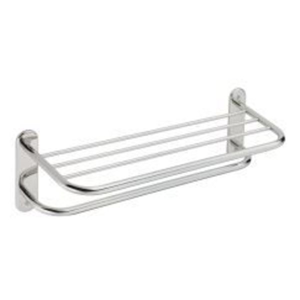 Moen Hotel / Motel 24" Towel Bar with Shelf Bright Stainless Steel 5208-241PS
