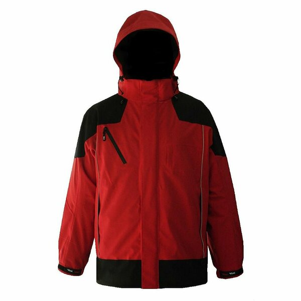 Viking Jacket, Red/Black, L EV400BR-L