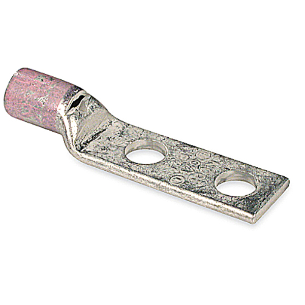 Abb Compression Lug, 1/0 Awg, Color Code Pink 256-30695-886