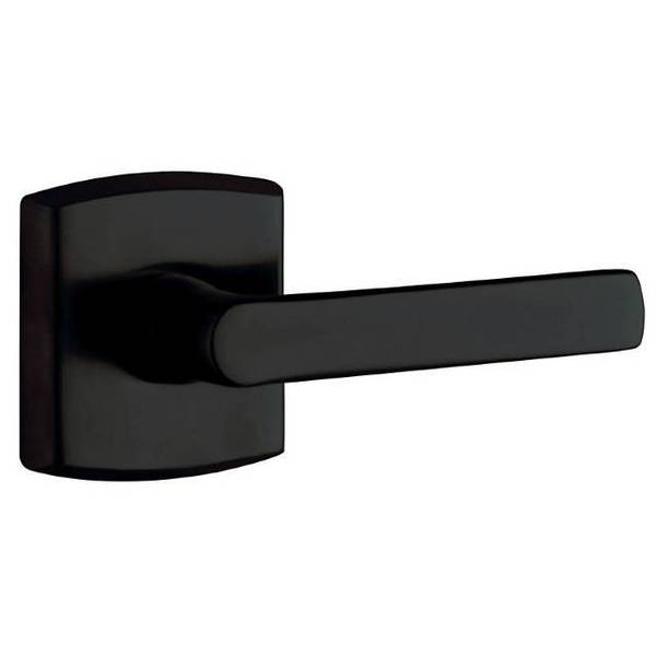 Baldwin Estate Soho Lever Satin Black Door Levers Satin Black 5485V.190.LMR