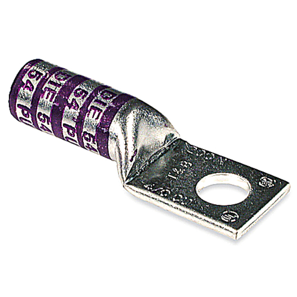 Abb Compression Lug, 4/0 Awg, Code Purple 256-30695-1252