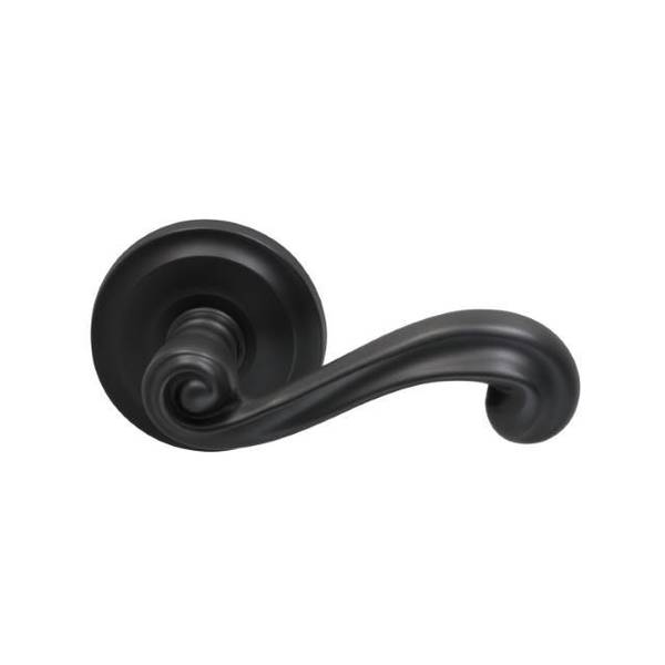 Omnia Left Hand 55 Lever with 2-5/8" Rose Single Dummy Oil Rubbed Bronze 55/01.SD10B