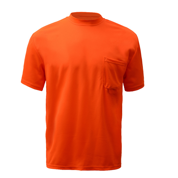 Gss Safety Moisture Wicking Shrt Slv Safety T-Shirt 5502-TALL XL