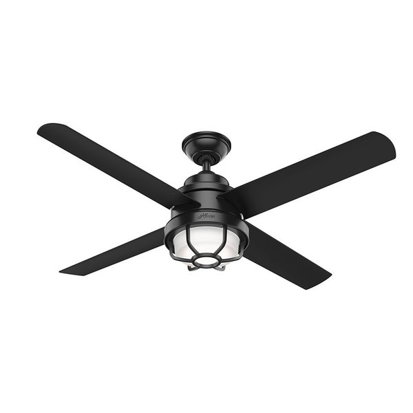 Hunter Outdoor Ceiling Fan, 54 in. Blade Dia., Single Phase, 120 55086