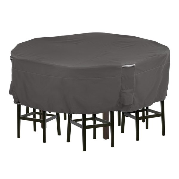 Classic Accessories Ravenna Medium Tall Round Table/Chair Cover, 72"x72" 55-776-035101-EC