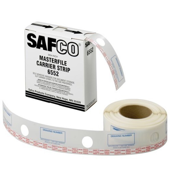 Safco Polyester Carrier Strips, 2-1/4W 6552