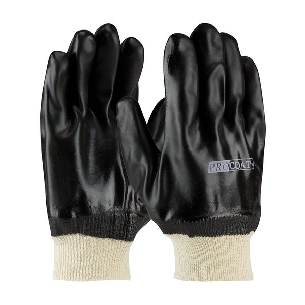 Pip Chemical Resistant Gloves, PVC, Mens, 12PK 58-8215DD