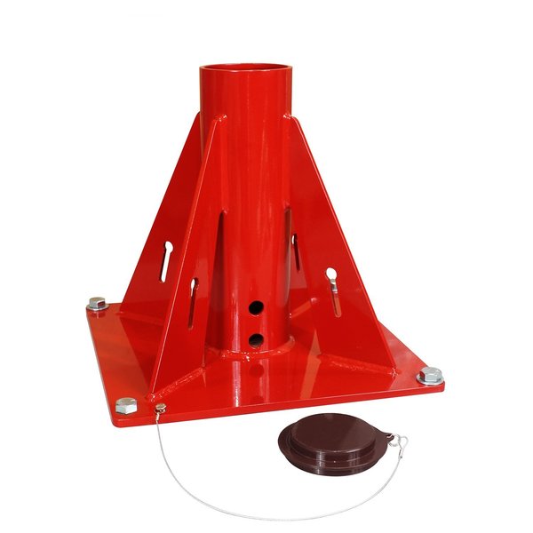 Thern Pedestal Base For 5Pt20 Crane, Powder Co 5BP20