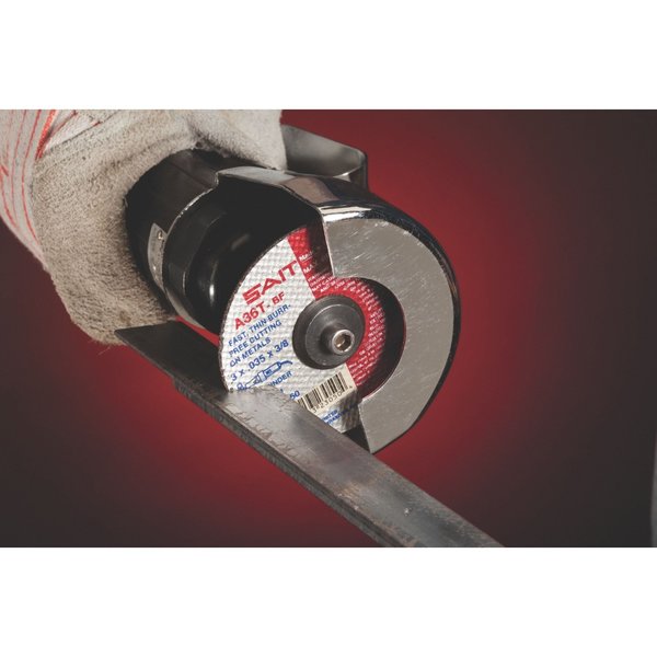 United Abrasives/Sait Abrasive Cut-Off Wheel, 3/8"Connect., A60T 23051