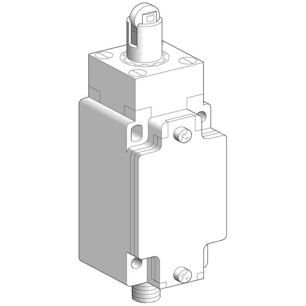 Telemecanique Sensors Limit Switch, Plunger, Roller, 1NC/1NO, 10A @ 240V AC, Actuator Location: Top XCKJ167D