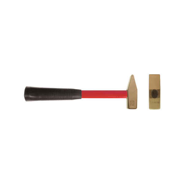 Cs Unitec Non Sparking Hammer, Cross Peen, 1.5 KG, Aluminum Bronze EX1041-1500A