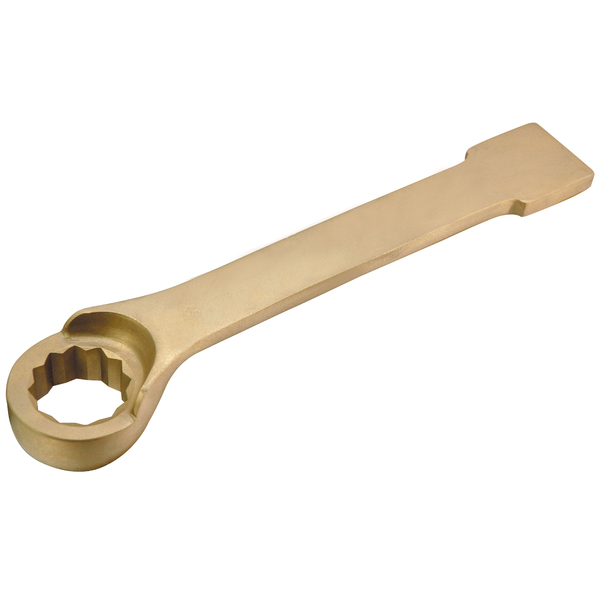 Cs Unitec Non Sparking Wrench, Striking Box, Offset, 2-3/8in, Aluminum Bronze EX201F-045UA