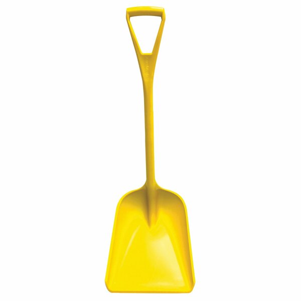 Malish Sanitary Shovel, 36 in, Yellow 62436SP