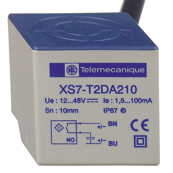 Telemecanique Sensors Inductive sensor XS7 26x26x26-plastic XS7T2DA210