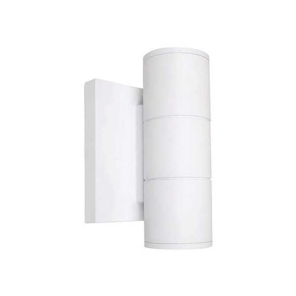 Nuvo Lighting 2-Light LED Small Up and Down Sconce Fixture White Finish 10W 120/277V 62/1141R1