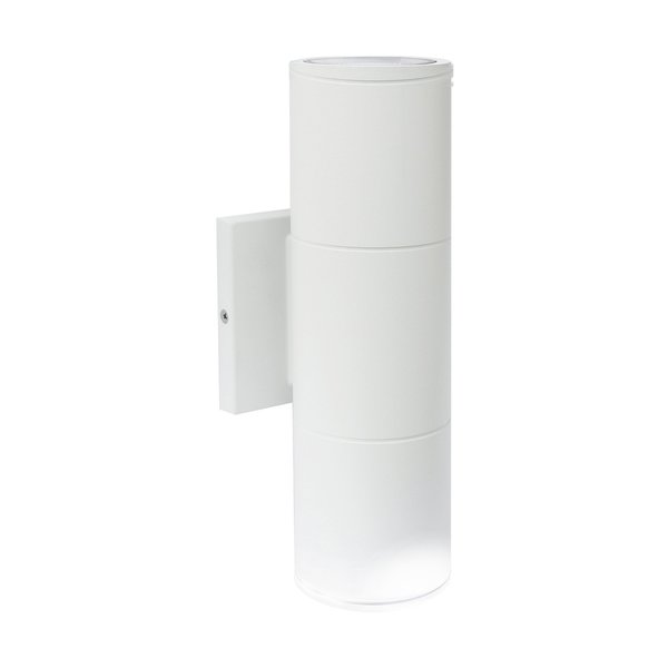 Nuvo Lighting 2-Light LED Large Up and Down Sconce Fixture White Finish 20W 120/277V 62/1143R1