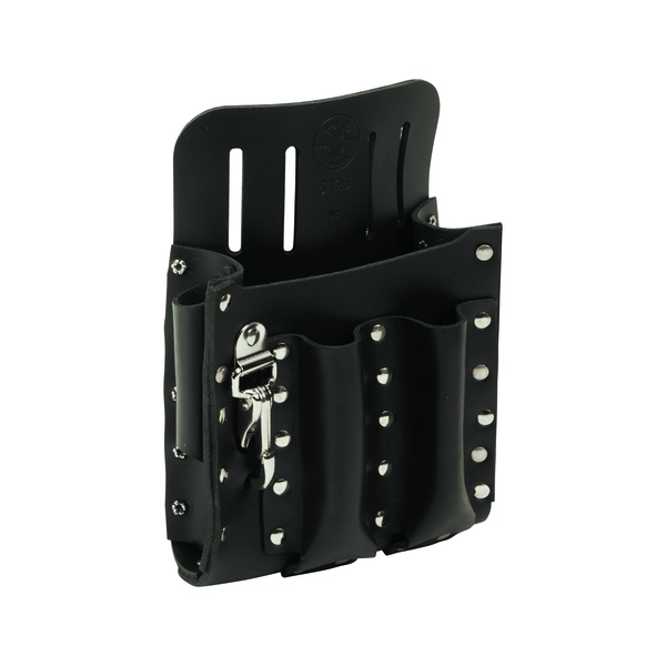 Klein Tools Black Leather 5 Pockets, 5126 5126