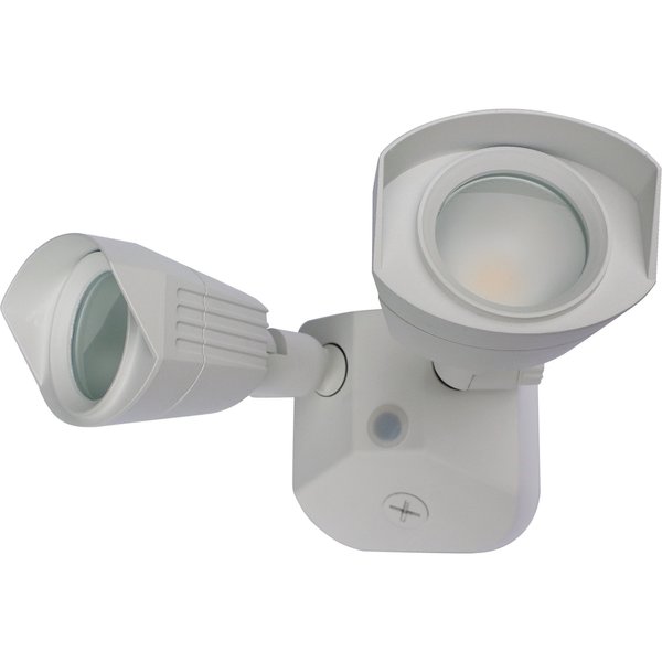 Nuvo Lighting LED Security-Light - Dual Head - White Finish - 3000K 65/210