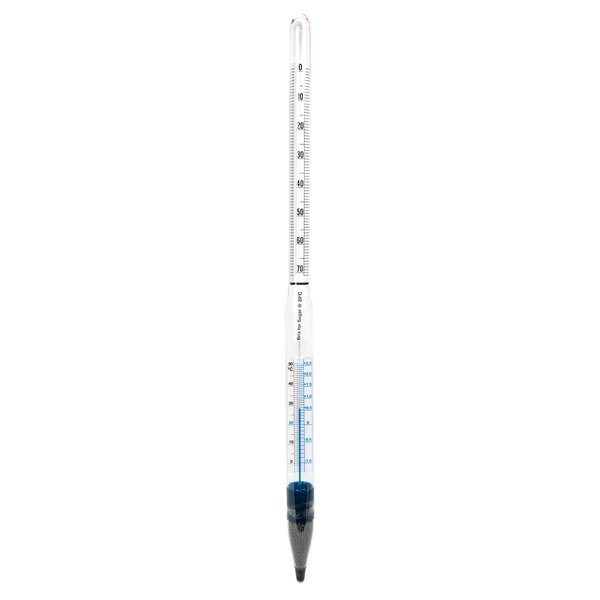 Vee Gee Brix Hydrometer w/Thermometer, degrees C 6601TS-12