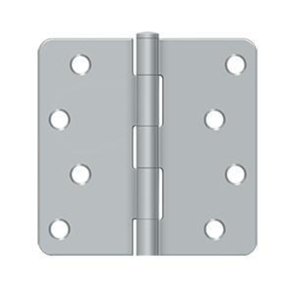 Deltana Satin Chrome Radius Hinge S44R426D