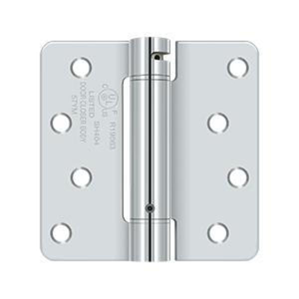 Deltana Bright Chrome Spring Hinge DSH4R426