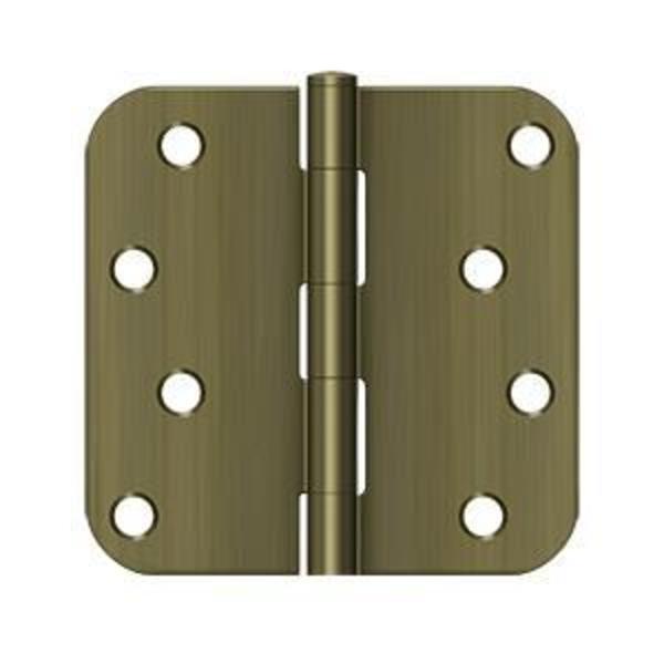 Deltana Antique Brass Radius Hinge S44R55