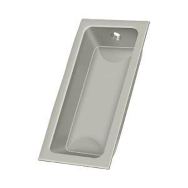 Deltana Flush Pull, Large, 3-5/8" X 1-3/4" X 1/2" Satin Nickel FP227U15