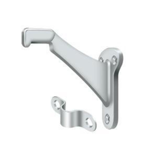 Deltana Hand Rail Brackets, Zinc 3-1/4" Projection Bright Chrome ZHRBB325U26